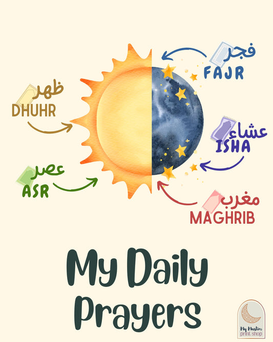 'My Daily Prayers' Poster